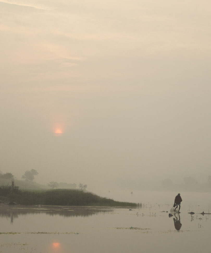 Beautiful cloud view with seashore in view